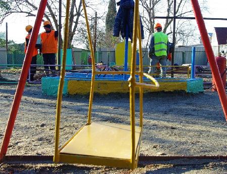 В Кременчуге строительство школы-детского сада планируют закончить до конца года