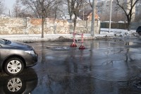 Центр Кременчуга остался без холодной воды (ФОТО)