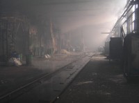 Пожар на вагоностроительном заводе ликвидирован (ФОТО, ВИДЕО)
