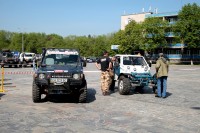 Площадь Победы в Кременчуге «оккупировала» техника участников BARSUK-Trophy 2012 (ФОТО)