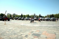 Площадь Победы в Кременчуге «оккупировала» техника участников BARSUK-Trophy 2012 (ФОТО)