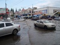 Во время ливня центр Кременчуга затопило (ФОТО, ВИДЕО)