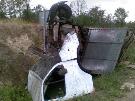 В Крыму попала в аварию кременчугская маршрутка: 4 пострадавших (дополнено, ФОТО)