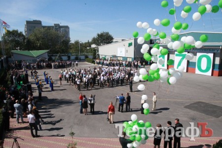 Кременчугская табачная фабрика сегодня отмечает 170-летний юбилей (Фоторепортаж)