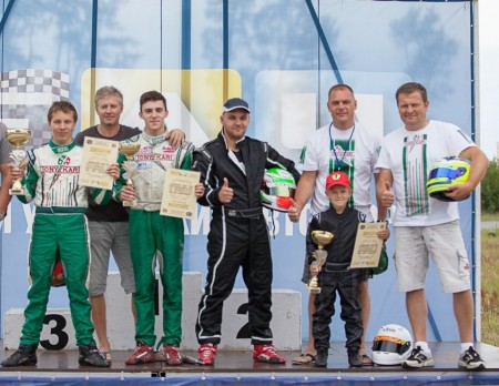 Кременчужане Сергей Коваленко и Никита Волошин – чемпионы Украины по картингу