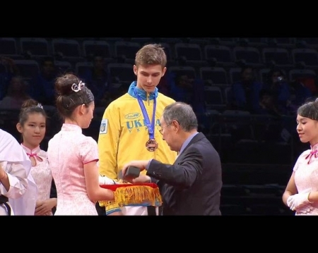 Кременчужанин Алексей Зяблицев завоевал бронзу на Чемпионате Мира по тхеквондо