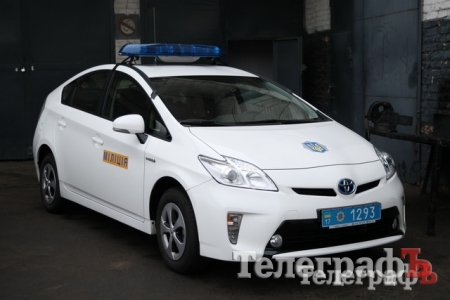 Кременчугской ГАИ выделили новый автомобиль Toyota Prius