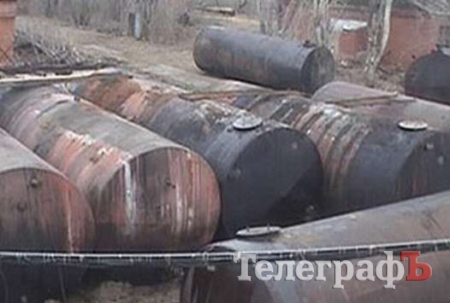 В Кременчугском районе выявили подпольный нефтезавод