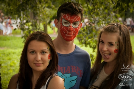 В Кременчуге пройдет фестиваль рисунков на лице «Face-art»