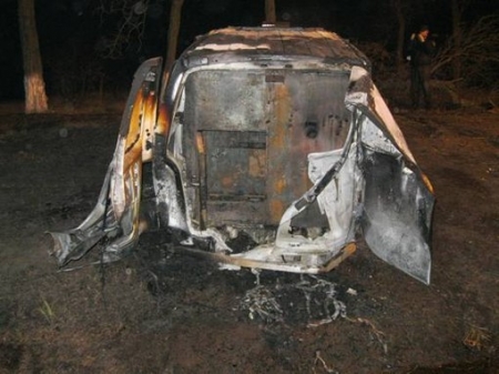 На Полтавщине инкассаторскую машину расстреляли из гранатомёта – четверо убитых