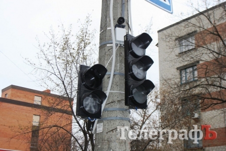 В Кременчуге не работают новые светофоры