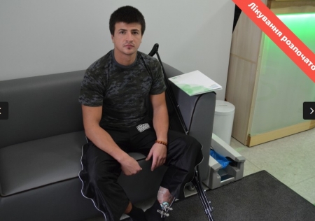 23-летний кременчужанин Андрей, боец Нацгвардии, был тяжело ранен под Славяносербском