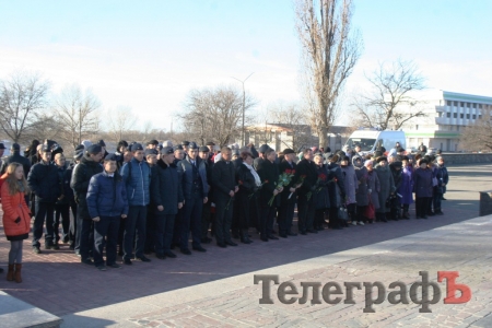 Кременчужане почтили память погибших на Майдане