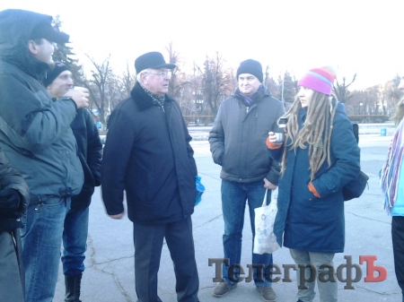 Кременчужане делились историями с Майдана