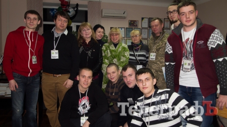 До Кременчука завітали депутат польського Сейму, кіборг та учасник гурту «Тарака»