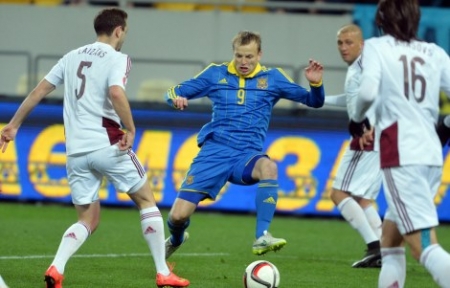 Збірна України на останніх секундах втратила перемогу над командою Латвії
