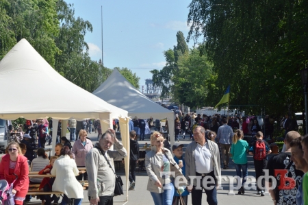 В Кременчуге проходит фестиваль уличного искусства