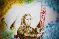 Кременчугская песочная художница представит Украину в Баку