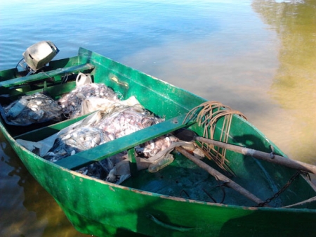 На Кременчугском водохранилище браконьеров поймали с уловом на 260 тыс грн