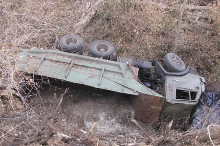 На Полтавщине перевернулся "КаМАЗ": водитель погиб