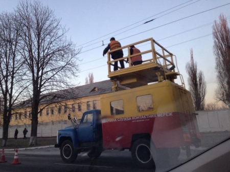 Кременчугские троллейбусы доказали, что могут быть автобусами