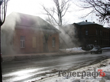 На ул. Леонова кременчужанам устроили пылевую бурю