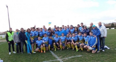 Кременчужанин у складі збірної України вийшов до півфіналу Чемпіонату Європи з регбі