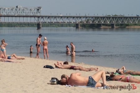 Центральний пляж в Кременчуці відкриють в перший день літа