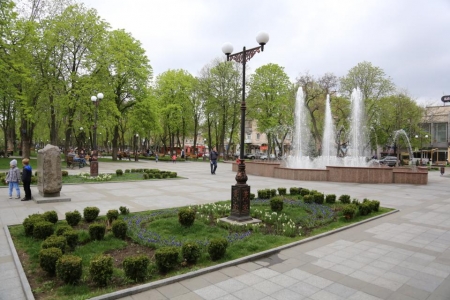 У Кременчуці запрацював фонтан у сквері ім.О.Бабаєва