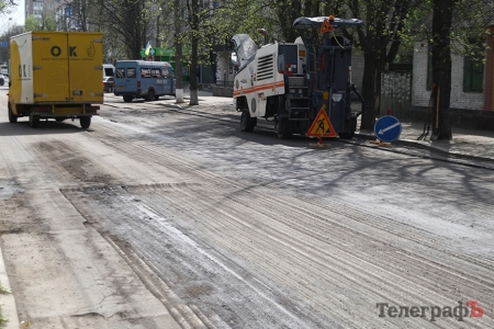 График ремонта основных дорог в Кременчуге
