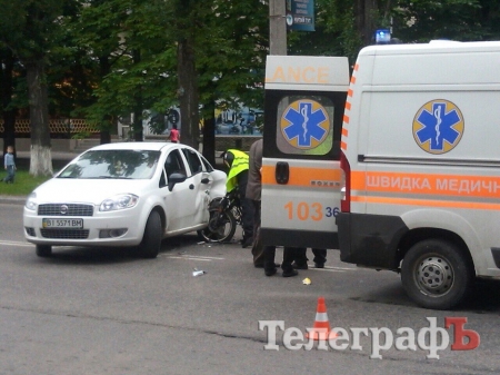 В Кременчуге произошло ДТП с несовершеннолетним мотоциклистом. Полиция ищет свидетелей