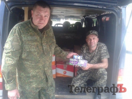 Кременчужани зібрали допомогу військовим в Авдіївку