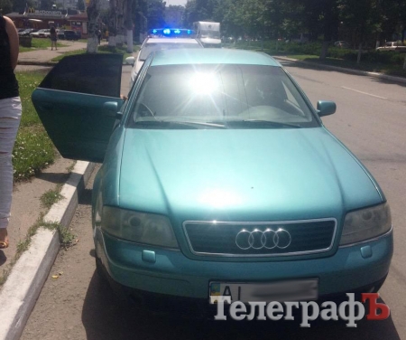 В Кременчуге полиция задержала две «левых» Audi 