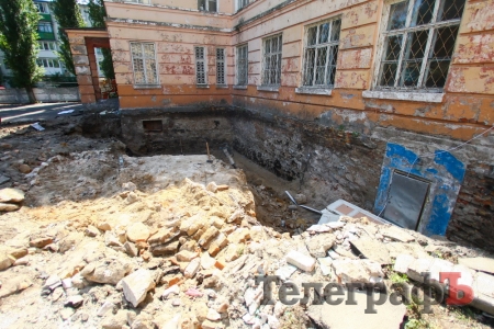 В Кременчуге начали реконструкцию бывшей школы под Центр админуслуг