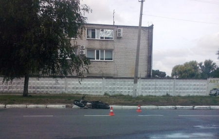 В Кременчуге сбили мотоциклиста: пострадавшего забрала «скорая»