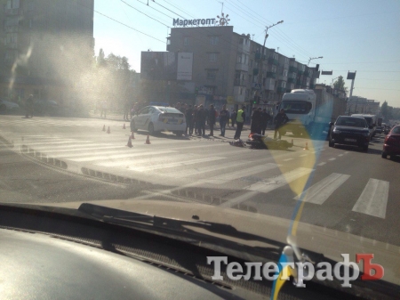 В Кременчуге произошло ДТП с полицейским авто: есть пострадавшие