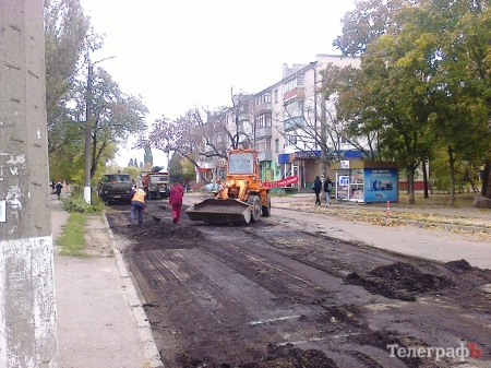 В Кременчуге планируют отремонтировать дорогу на Герасимовича и подъездные карманы на остановках