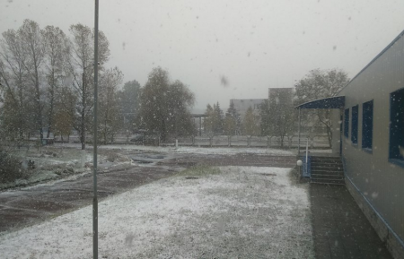 Київщину вже засипає снігом