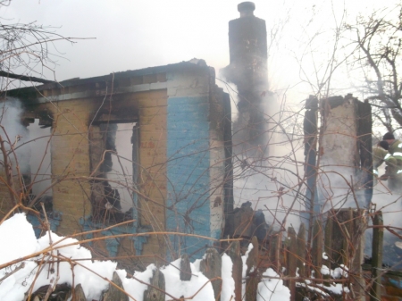 В Полтавской области в пожаре погиб человек