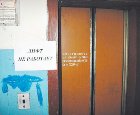 За сутки в Кременчуге одни жильцы спугнули лифтовых вандалов, а другие - не успели