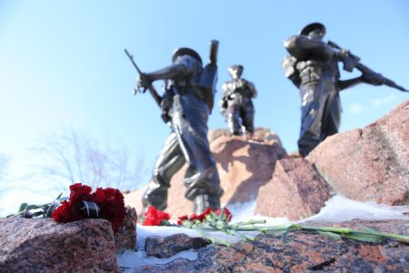 Торжественные речи и стрельба: в Кременчуге почтили память погибших воинов-афганцев