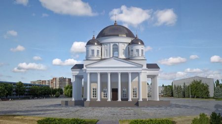 Кременчугские активисты продолжают бороться против строительства Свято-Успенского собора на пл. Победы
