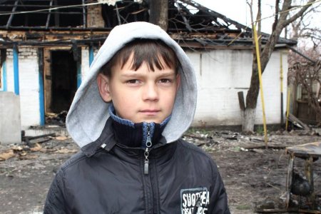 На Полтавщине 10-летний герой вынес из горящего дома 3-х братьев