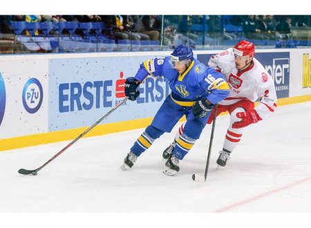 Збірна України з хокею не змогла дотиснути збірну Польщі