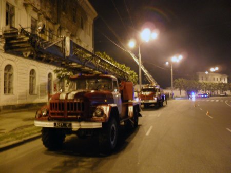 Жаркая ночь: в Полтаве горел кадетский корпус