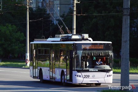 Из-за ДТП в Кременчуге троллейбусы не доезжают до «Речного вокзала»