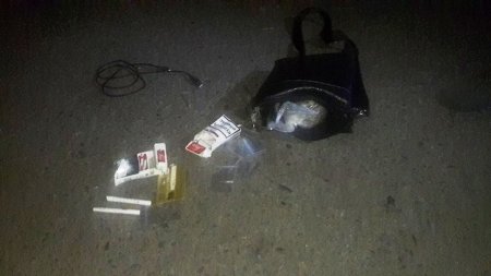 Кременчугские патрульные задержали водителя с полной сумкой наркотиков и пистолетом