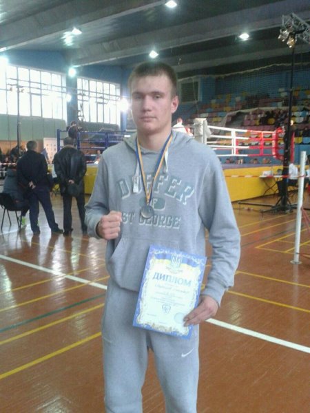 Боксер з Кременчука Олександр Тарасов завоював «срібло» Всеукраїнського турніру