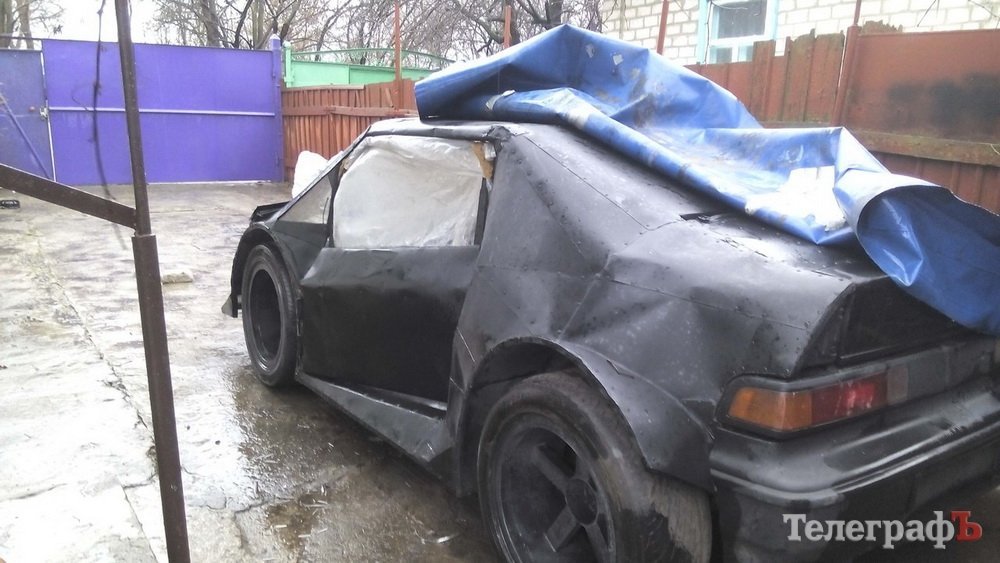 «Тюнингонул» свой разбитый автомобиль под Lamborghini «Тюнингонул» свой разбитый автомобиль под Lamborghini