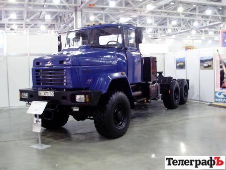 «АвтоКрАЗ» представил в Москве свой седельный тягач «Бурлак»